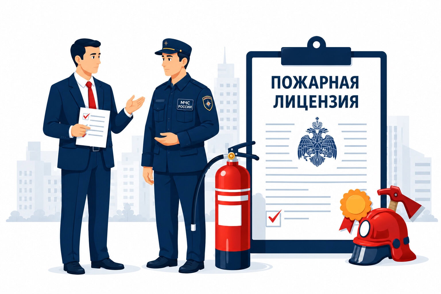 Как получить пожарную лицензию МЧС