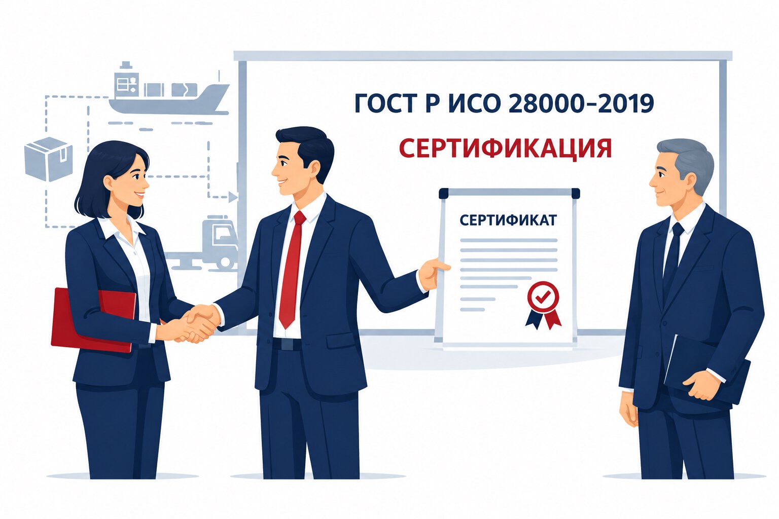Оформление сертификата ГОСТ Р ИСО в Сланцах