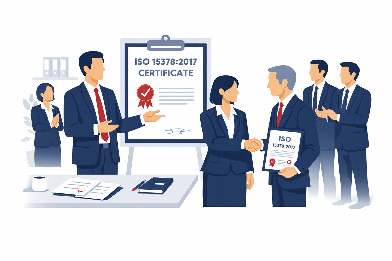 Получение сертификата ИСО 15378:2017 в Сланцах