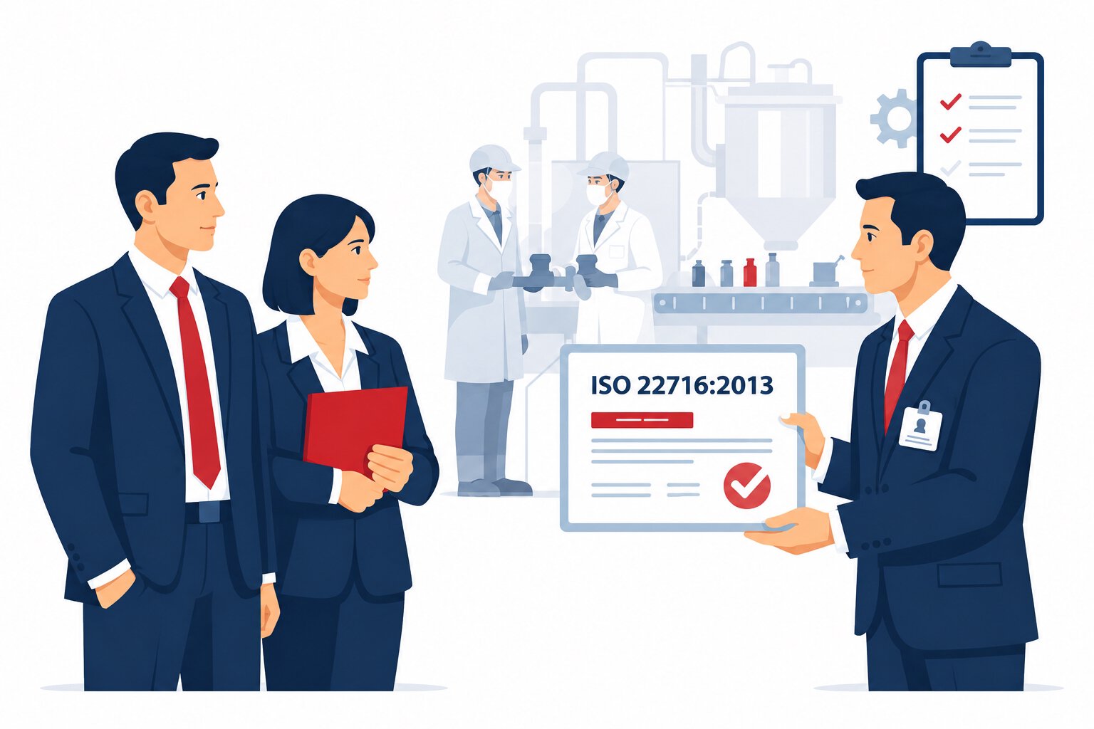 Порядок получения сертификата ISO 22716:2013 в Сланцах