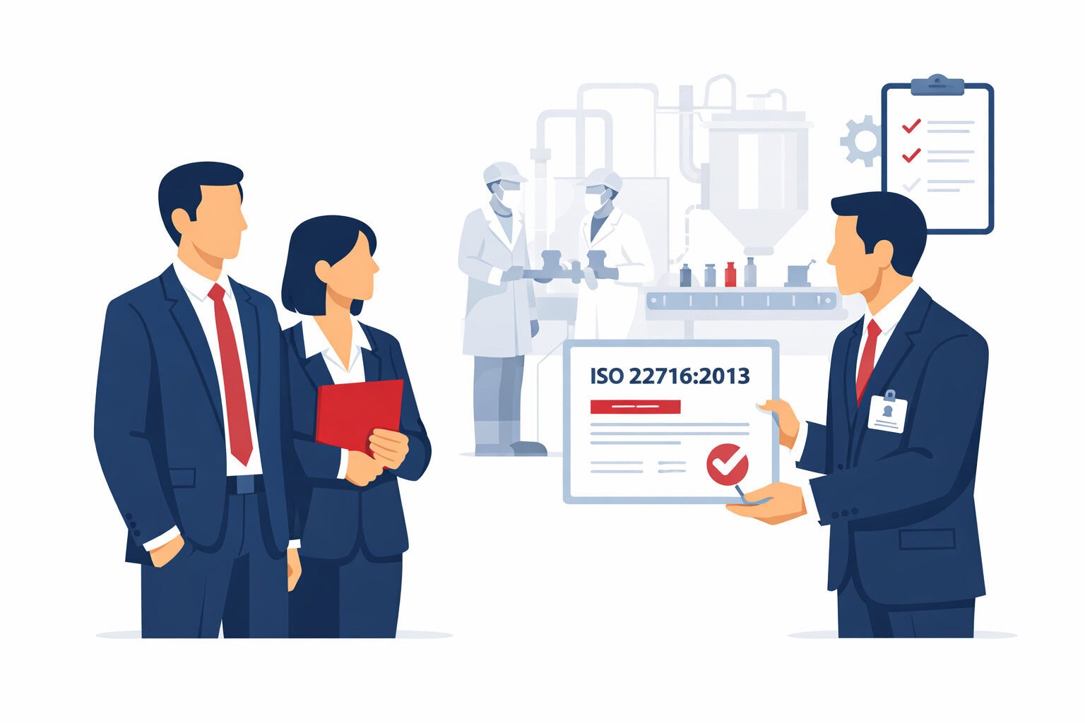 Порядок получения сертификата ISO 22716:2013 в Сланцах