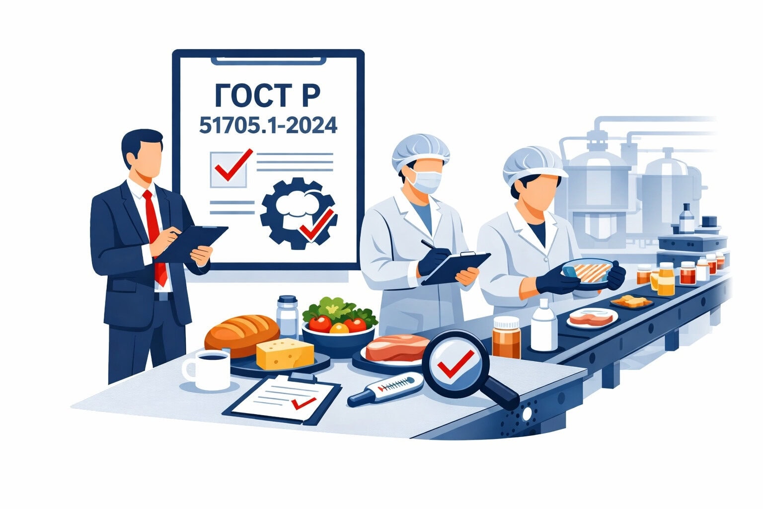 Оформление ГОСТ Р 51705.1 2024 ХАССП в Сланцах